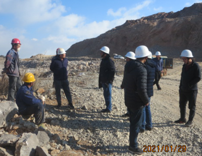 2021年嵩明县应急管理局开展“两会”春节矿山安全生产专项整治行动
